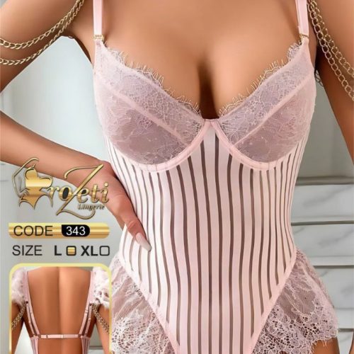 فروش عمده بادی فانتزی فنردار زنانه کد 130404