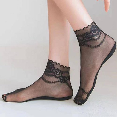 فروش عمده 🔥 جوراب زنانه مچی خارجی گیپوری - جوراب زنانه عمده