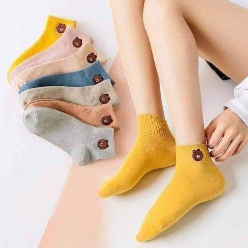 فروش عمده 🔥 جوراب زنانه کش دوبل گلدوزی - جوراب زنانه عمده