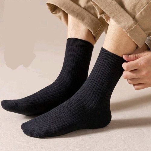 فروش عمده 🔥 جوراب مردانه کبریتی ساقدار خارجی - جوراب مردانه عمده