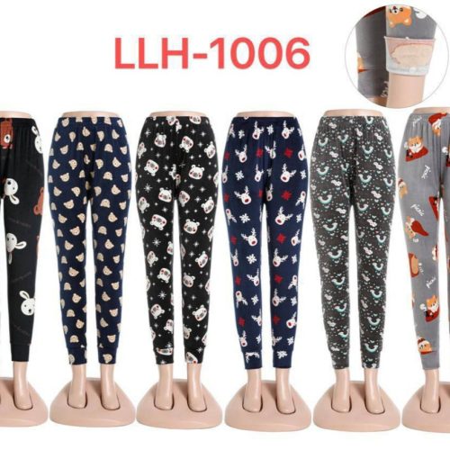 فروش عمده شلوار زنانه مخمل استیکری خارجی کد 131601