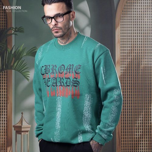 فروش عمده بلوز دورس یقه گرد حوله ای مردانه کد 132752