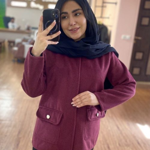 فروش عمده کت زنانه پاییزه فوتر کج راه کد 133237