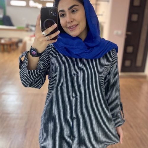 شومیز زنانه پاییزی طرح دیپلمات کد 138446 - خرید شومیز زنانه عمده