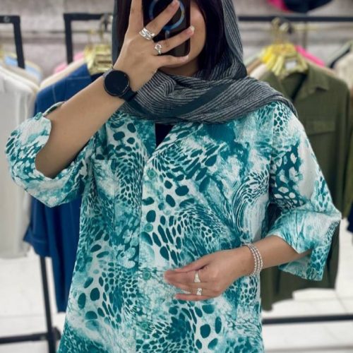 شومیز زنانه مدل یقه انگلیسی کد 139720 - خرید شومیز زنانه عمده