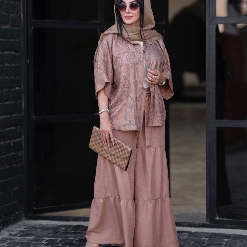 فروش عمده ست شومیز شلوار زنانه دو جیب - شومیز زنانه عمده