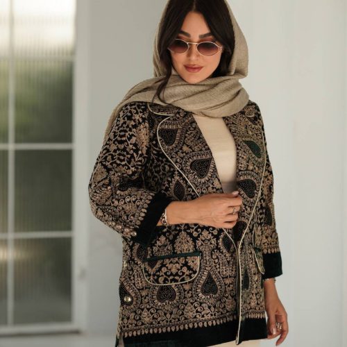 فروش عمده کت زنانه یقه انگلیسی مدل سلطنت کد 132325