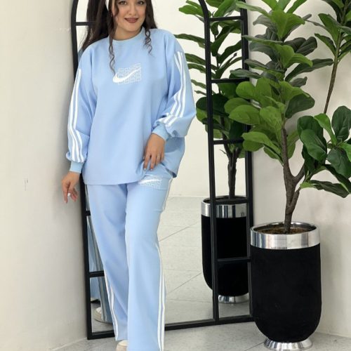 فروش عمده ست بلوز شلوار زنانه مدل آیسل کد 130344