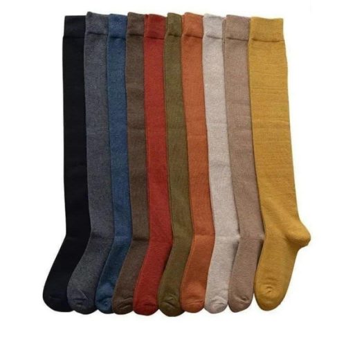 فروش عمده جوراب زنانه بلند خارجی کد 132860