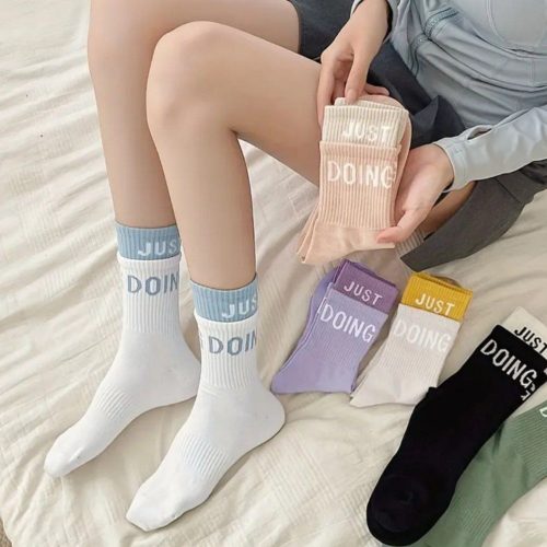 فروش عمده جوراب زنانه ساقدار دو کش just خارجی کد 132872