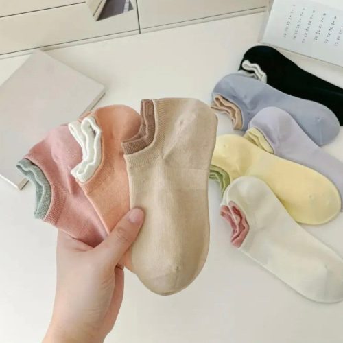 فروش عمده جوراب زنانه مچی دو کش خارجی کد 132874