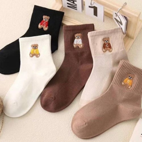 فروش عمده جوراب زنانه ساقدار کش دوبل خارجی کد 133167