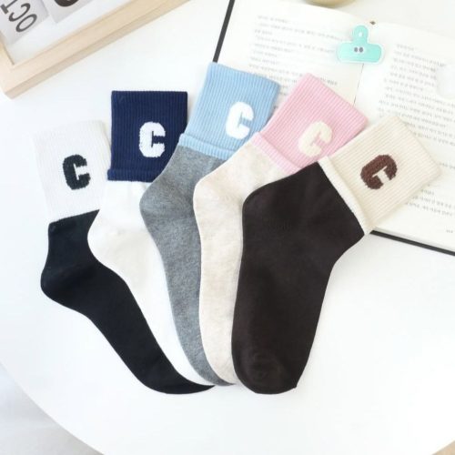 فروش عمده جوراب زنانه ساقدار ۲ کش بوکله ای خارجی کد 133206