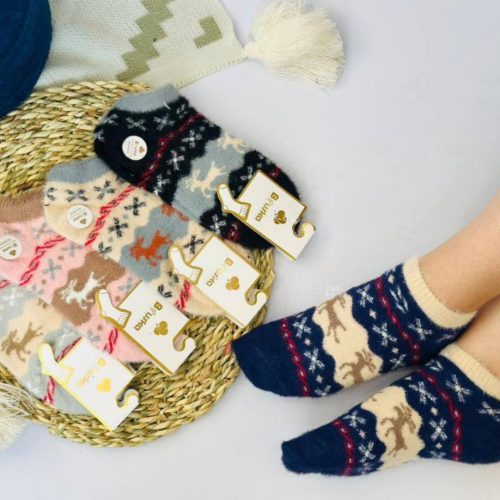 جوراب زنانه مچی موهر بروسکا خارجی کد 134225 - خرید جوراب زنانه عمده