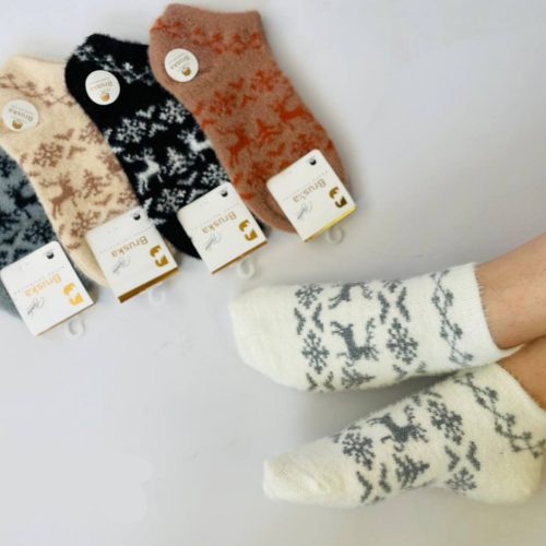 جوراب زنانه مچی موهر بروسکا خارجی کد 134226 - خرید جوراب زنانه عمده