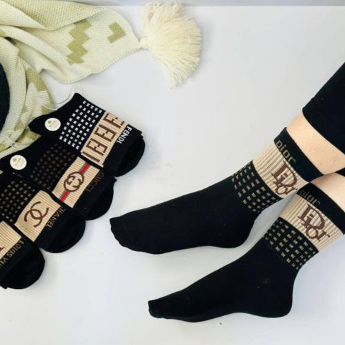 جوراب زنانه ساقدار بروسکا خارجی کد 134715 - خرید جوراب زنانه عمده