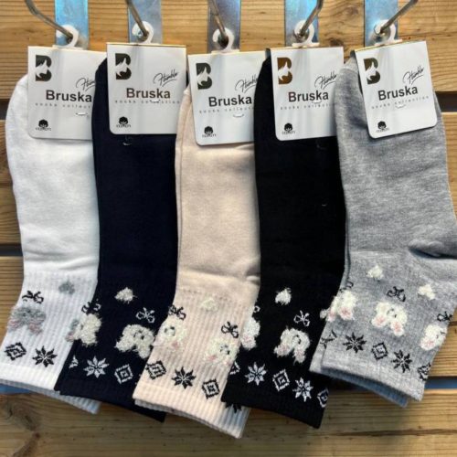 جوراب زنانه نیم ساق بروسکا خارجی کد 134718 - خرید جوراب زنانه عمده