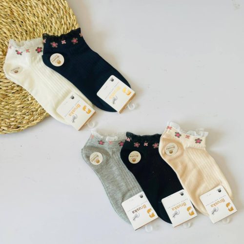 جوراب زنانه مچی بروسکا خارجی کد 134728 - خرید جوراب زنانه عمده