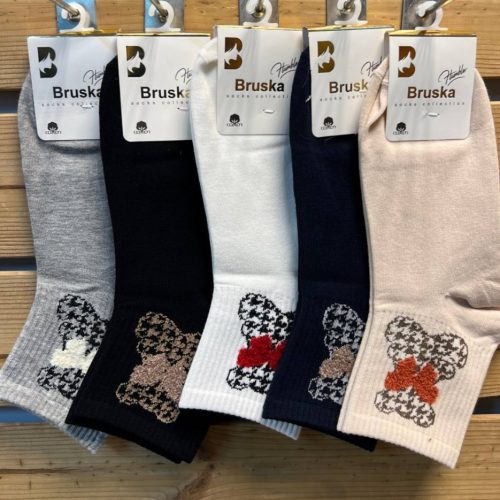 جوراب زنانه نیم ساق بروسکا خارجی کد 138879 - خرید جوراب زنانه عمده