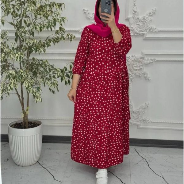خرید عمده ساحلی بلند گل ریز - ساحلی زنانه عمده