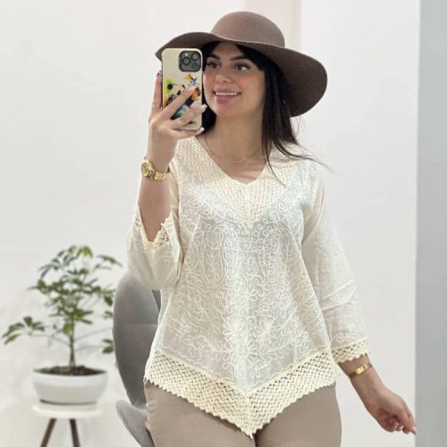 خرید عمده شومیز هندی مدل ساحره - شومیز زنانه عمده
