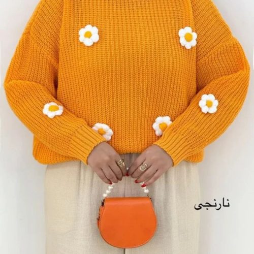 فروش عمده بلوز بافت بابونه کد 131917
