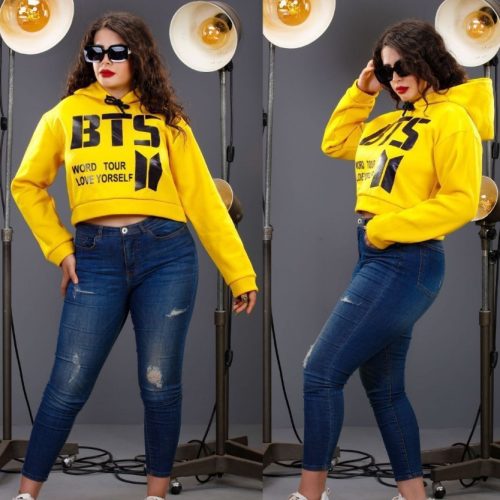 فروش عمده کراپ هودی Bts کد 132648