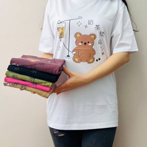 فروش عمده نیم لانگ چاپ تدی کد 132662