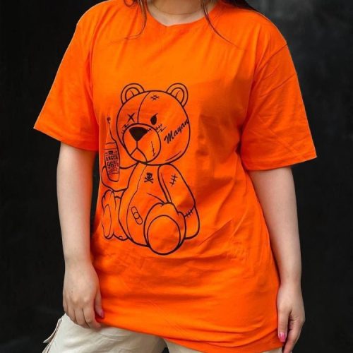 تیشرت لانگ لش خرسی کد 133419