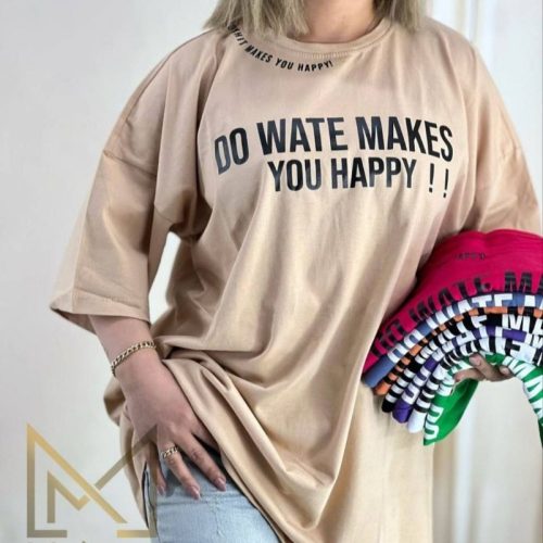 تیشرت لانگ چاپدار کد 133429