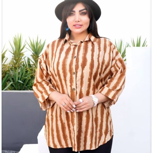 مانتو پری جلو دگمه کد 133712 - خرید مانتو زنانه عمده