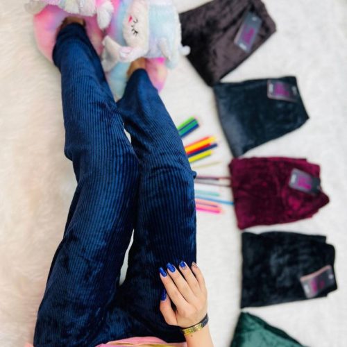 شلوار مخمل کبریتی مارک نانو کد 133993 - خرید شلوار زنانه عمده