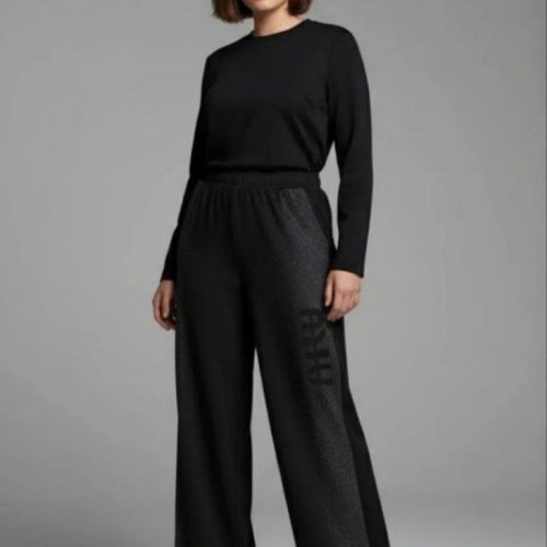 شلوار کتان فول بگ چاپ پیستولری جیبدار بیرون پوش کد 134084 - خرید شلوار زنانه عمده