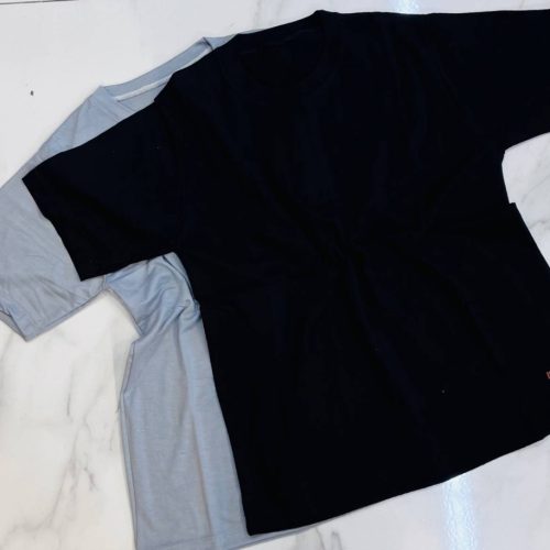 تیشرت بیسیک چرم دوزی کد 134561 - خرید تاپ و تیشرت زنانه عمده