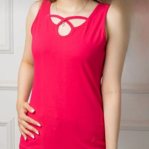 تاپ کبریتی یقه ضربدر کد 137112 - خرید تاپ و تیشرت زنانه عمده