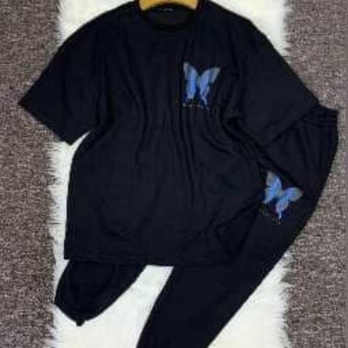 خرید عمده تیشرت شلوار پروانه - ست تیشرت شلوار زنانه عمده