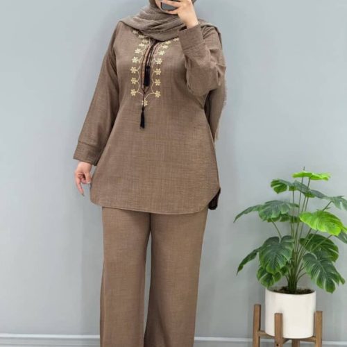 خرید عمده ست تونیک شلوار زنانه - ست تونیک شلوار زنانه عمده